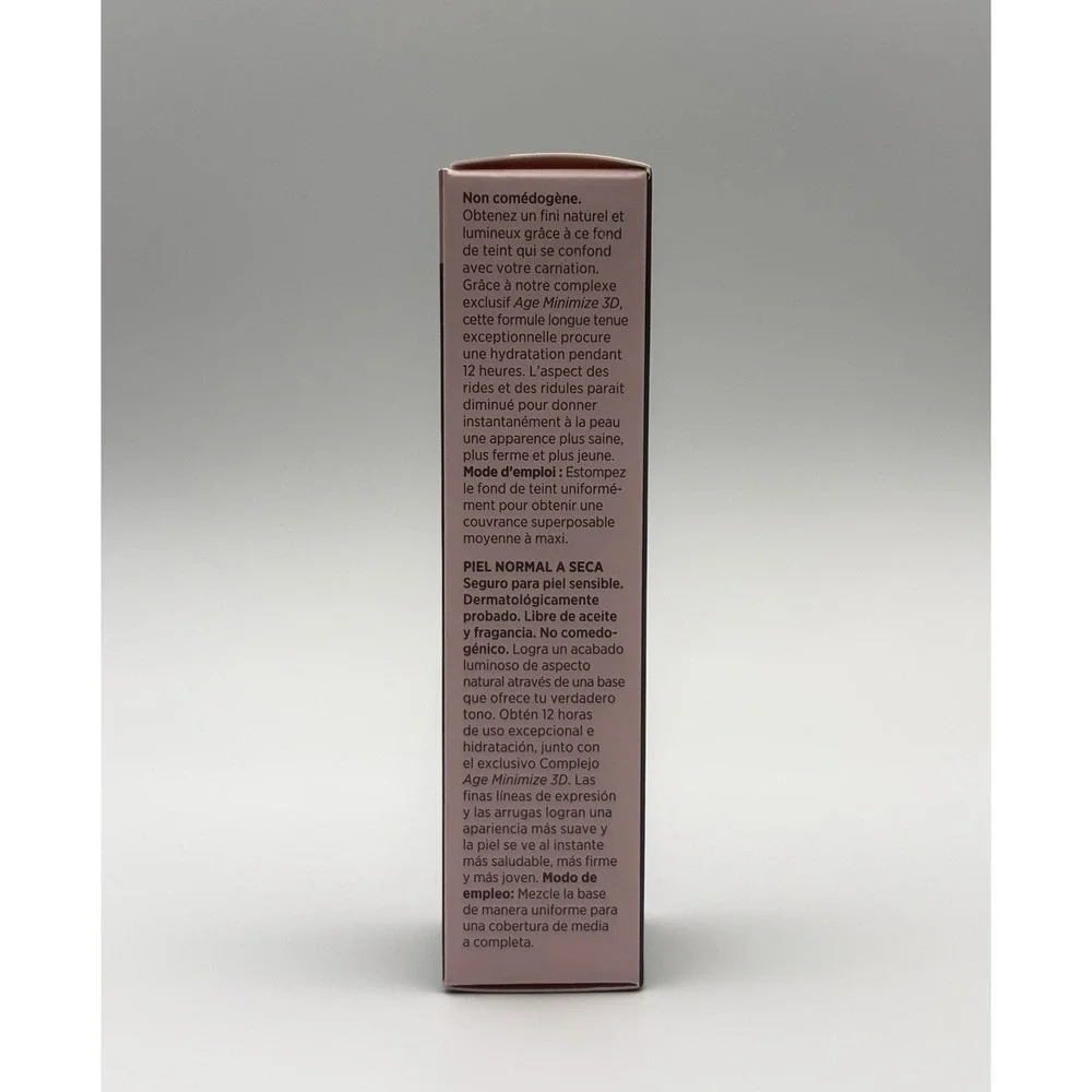 Mary Kay TimeWise Luminous 3D Foundation Ivory W 120 Normal to Dry Skin 1oz NIB